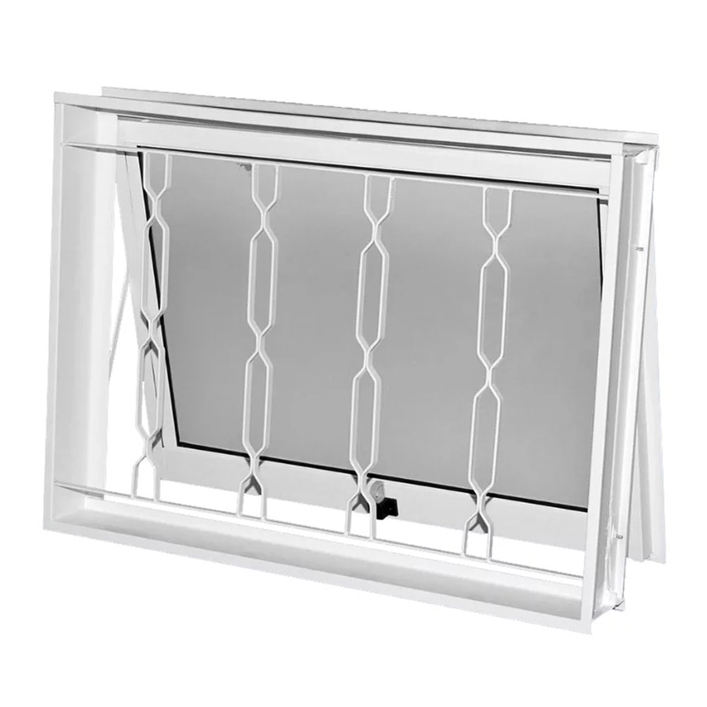 Janela Maxim-ar de Aço 60x60x12cm CRV Ideal Grade Branca – 992576